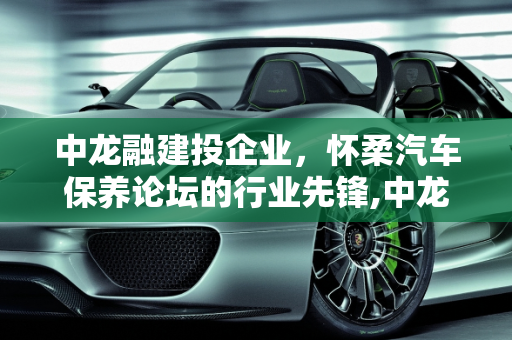 中龙融建投企业，怀柔汽车保养论坛的行业先锋,中龙融建投企业怎么样，怀柔汽车保养论坛