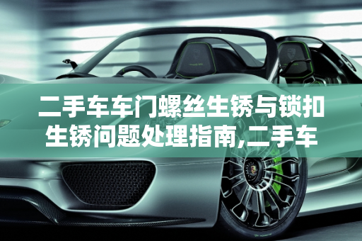 二手车车门螺丝生锈与锁扣生锈问题处理指南,二手车车门螺丝生锈正常吗，二手车锁扣生锈怎么办