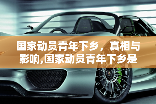 国家动员青年下乡，真相与影响,国家动员青年下乡是真的吗