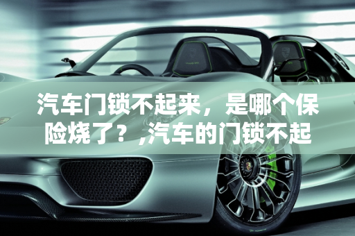 汽车门锁不起来，是哪个保险烧了？,汽车的门锁不起来是哪个保险烧了
