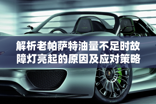 解析老帕萨特油量不足时故障灯亮起的原因及应对策略,帕萨特没油了故障灯亮了,汽车故障灯老帕萨特亮