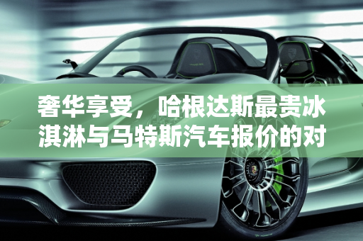 奢华享受，哈根达斯最贵冰淇淋与马特斯汽车报价的对比,哈根达斯最贵的一款，马特斯汽车报价