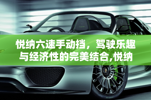 悦纳六速手动挡，驾驶乐趣与经济性的完美结合,悦纳六速手动挡好吗