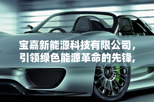 宝嘉新能源科技有限公司，引领绿色能源革命的先锋,宝嘉新能源科技有限公司怎么样