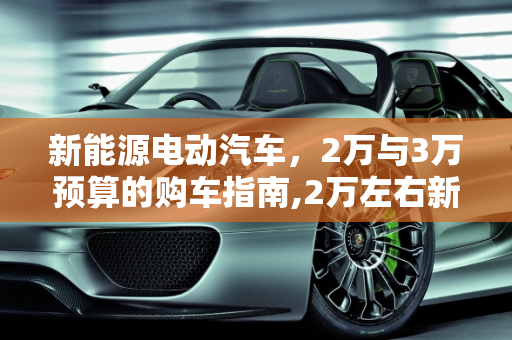 新能源电动汽车，2万与3万预算的购车指南,2万左右新能源电动汽车，3万左右的新能源汽车