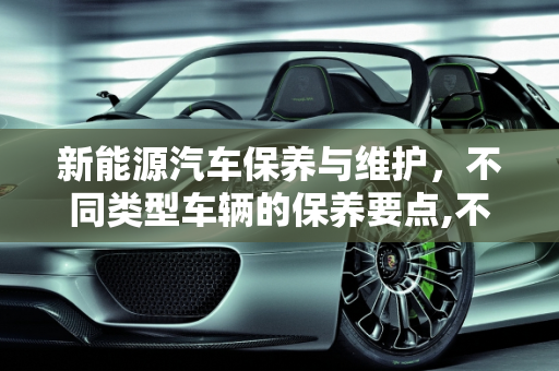 新能源汽车保养与维护，不同类型车辆的保养要点,不同类型的新能源汽车保养和维护要点，新能源汽车保养与维护