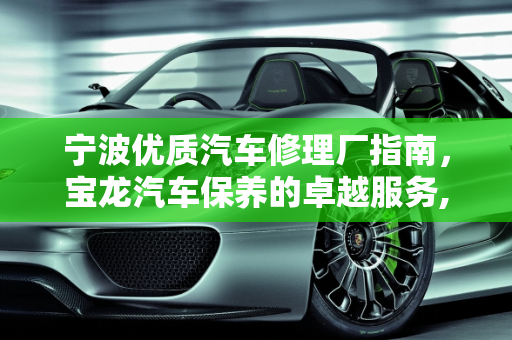 宁波优质汽车修理厂指南，宝龙汽车保养的卓越服务,宁波好一点的汽车修理厂在那里，宝龙汽车保养