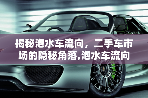 揭秘泡水车流向，二手车市场的隐秘角落,泡水车流向哪些渠道,二手车泡水车哪里最好找