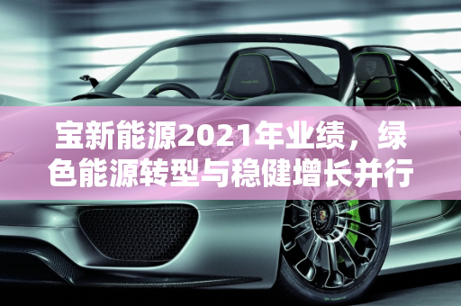 宝新能源2021年业绩，绿色能源转型与稳健增长并行,宝新能源2021年业绩