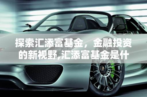 探索汇添富基金，金融投资的新视野,汇添富基金是什么意思