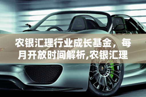 农银汇理行业成长基金，每月开放时间解析,农银汇理行业成长基金的开放时间是每月什么时候