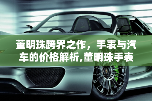 董明珠跨界之作，手表与汽车的价格解析,董明珠手表价格，董明珠汽车报价