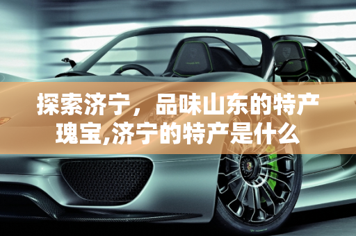 探索济宁，品味山东的特产瑰宝,济宁的特产是什么