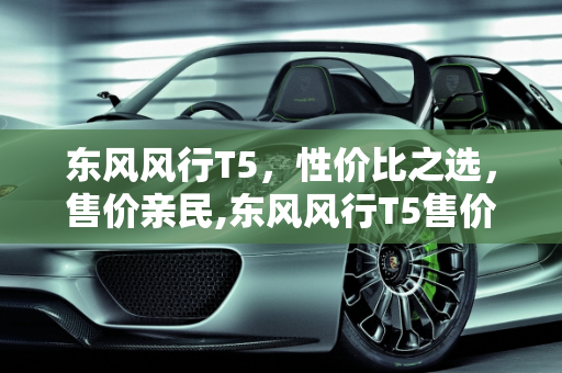 东风风行T5，性价比之选，售价亲民,东风风行T5售价