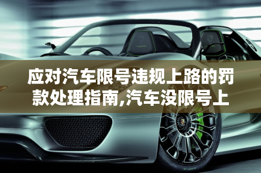 应对汽车限号违规上路的罚款处理指南,汽车没限号上路，罚款如何处理？