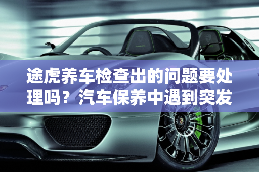 途虎养车检查出的问题要处理吗？汽车保养中遇到突发情况如何应对,途虎养车检查出的问题要处理吗,汽车保养遇到突发情况