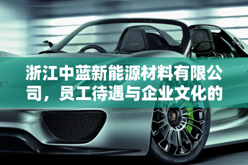 浙江中蓝新能源材料有限公司，员工待遇与企业文化的深度解析,浙江中蓝新能源材料有限公司待遇