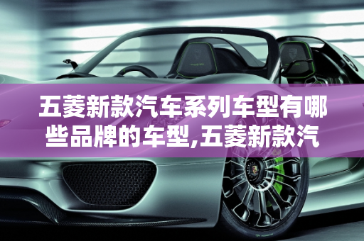 五菱新款汽车系列车型有哪些品牌的车型,五菱新款汽车系列车型有哪些品牌的车型