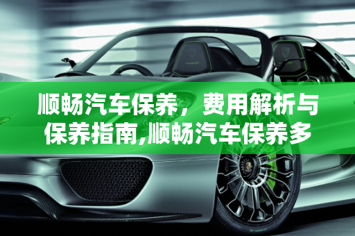 顺畅汽车保养，费用解析与保养指南,顺畅汽车保养多少钱