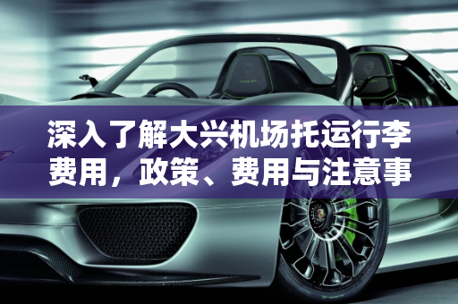 深入了解大兴机场托运行李费用，政策、费用与注意事项,大兴机场托运行李费用