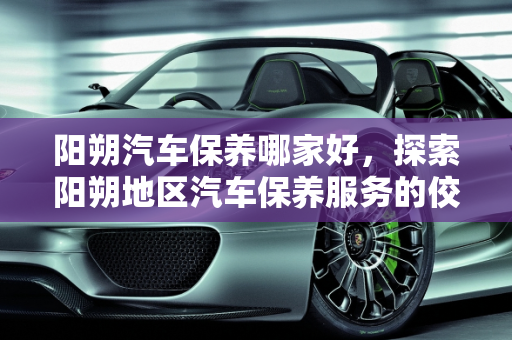 阳朔汽车保养哪家好，探索阳朔地区汽车保养服务的佼佼者,阳朔汽车保养哪家好