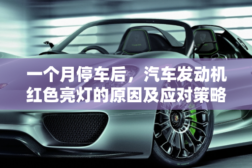 一个月停车后，汽车发动机红色亮灯的原因及应对策略,停车时间一个月后汽车发动机出现红色亮灯是什