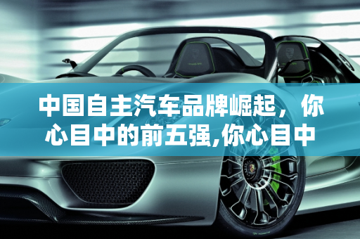中国自主汽车品牌崛起，你心目中的前五强,你心目中的自主汽车品牌排名前五的有哪些