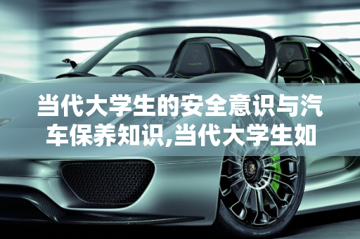 当代大学生的安全意识与汽车保养知识,当代大学生如何防范潜在危险论文,汽车保养方面的论文