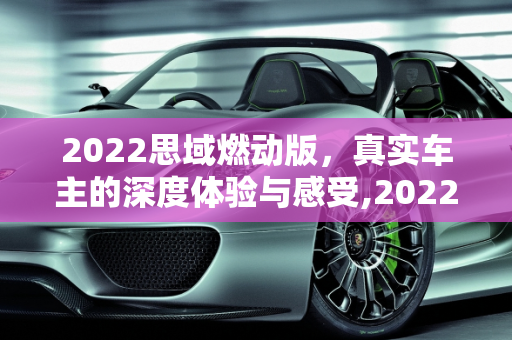 2022思域燃动版，真实车主的深度体验与感受,2022思域燃动版真实车主感受，本田思域2022新款车型