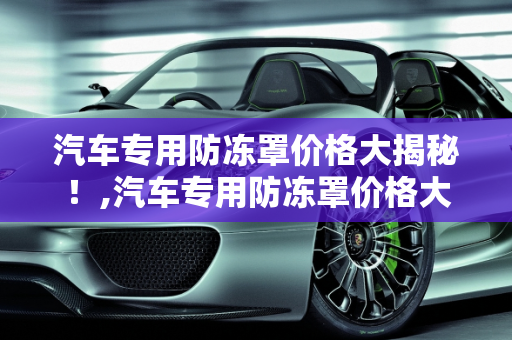 汽车专用防冻罩价格大揭秘！,汽车专用防冻罩价格大揭秘！
