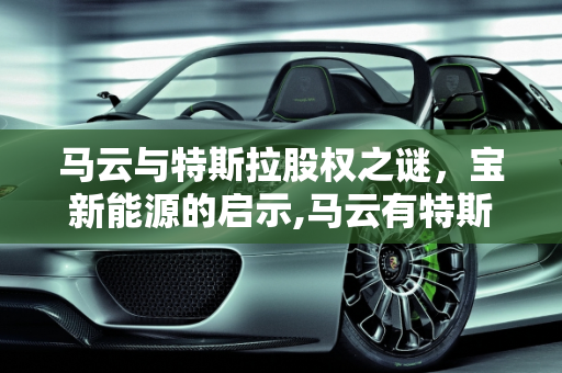 马云与特斯拉股权之谜，宝新能源的启示,马云有特斯拉股权吗，宝新能源马云