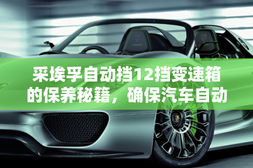 采埃孚自动挡12挡变速箱的保养秘籍，确保汽车自动变速箱的长久耐用,采埃孚自动挡12挡变速箱怎么保养,汽车自动变速箱保养