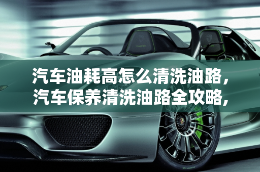 汽车油耗高怎么清洗油路，汽车保养清洗油路全攻略,汽车油耗高怎么清洗油路，汽车保养清洗油路