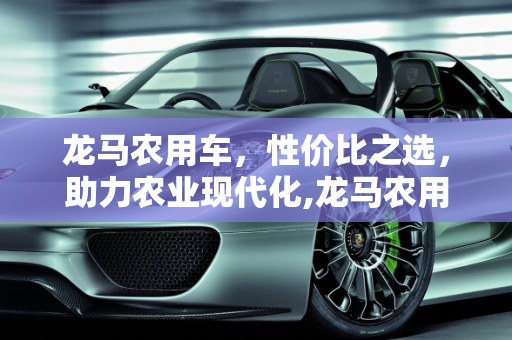 龙马农用车，性价比之选，助力农业现代化,龙马农用车价格