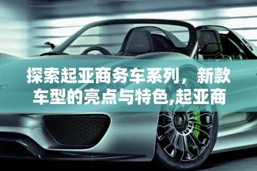 探索起亚商务车系列，新款车型的亮点与特色,起亚商务车有哪几款，起亚的新款车型