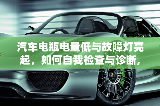 汽车电瓶电量低与故障灯亮起，如何自我检查与诊断,汽车电瓶电量低会导致故障灯亮吗,自己怎么检查汽车故障灯