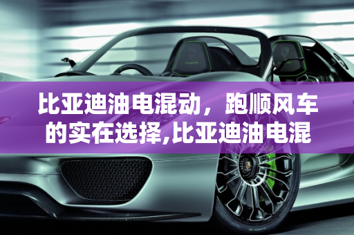 比亚迪油电混动，跑顺风车的实在选择,比亚迪油电混动跑顺风车哪款车型实在，比亚迪新款混动车型