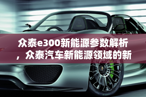 众泰e300新能源参数解析，众泰汽车新能源领域的新星,众泰e300新能源参数，众泰汽车新能源